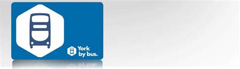 york by bus smart card|Smartcard signup form – iTravel York.